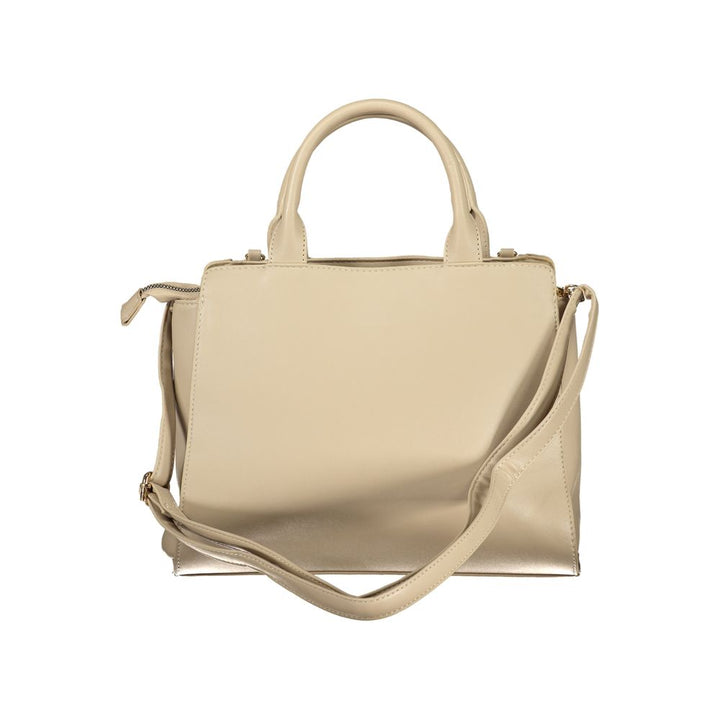 Laura Biagiotti Beige Pvc Handbag