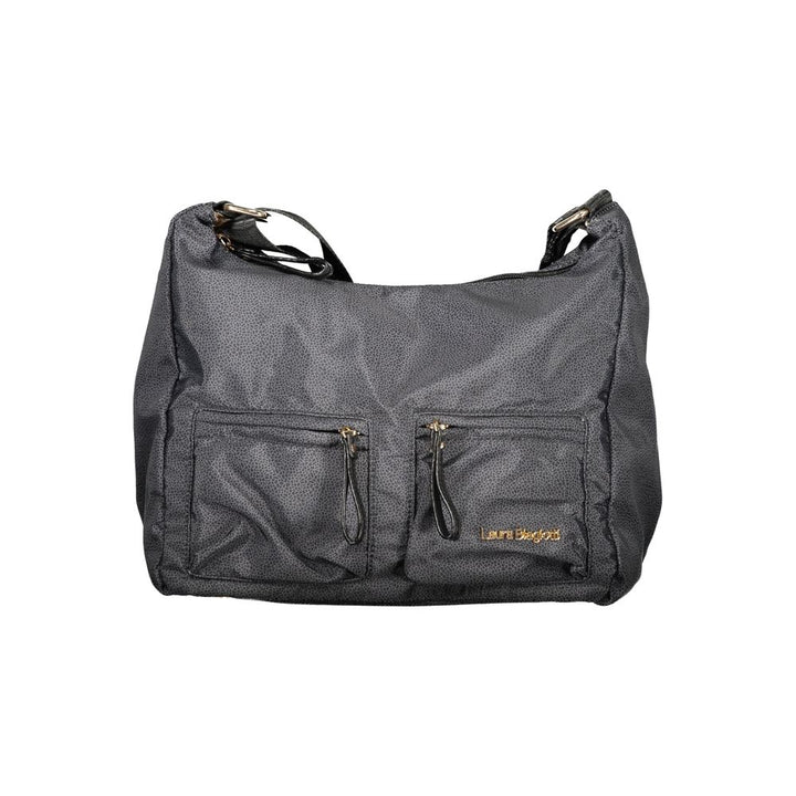 Laura Biagiotti Black Polyester Handbag