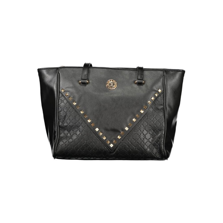 Laura Biagiotti Black Pvc Handbag