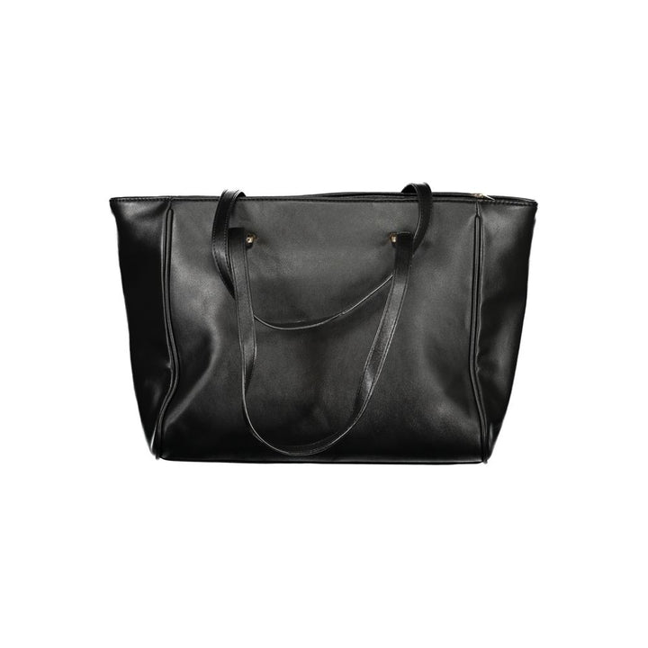 Laura Biagiotti Black Pvc Handbag