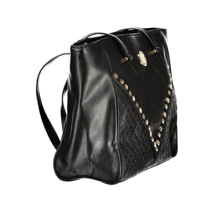 Laura Biagiotti Black Pvc Handbag