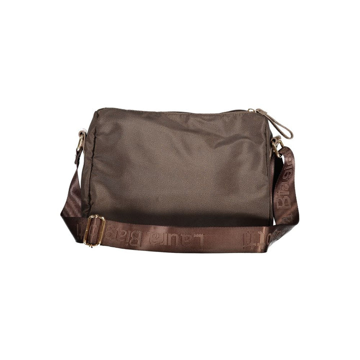 Laura Biagiotti Brown Polyester Handbag
