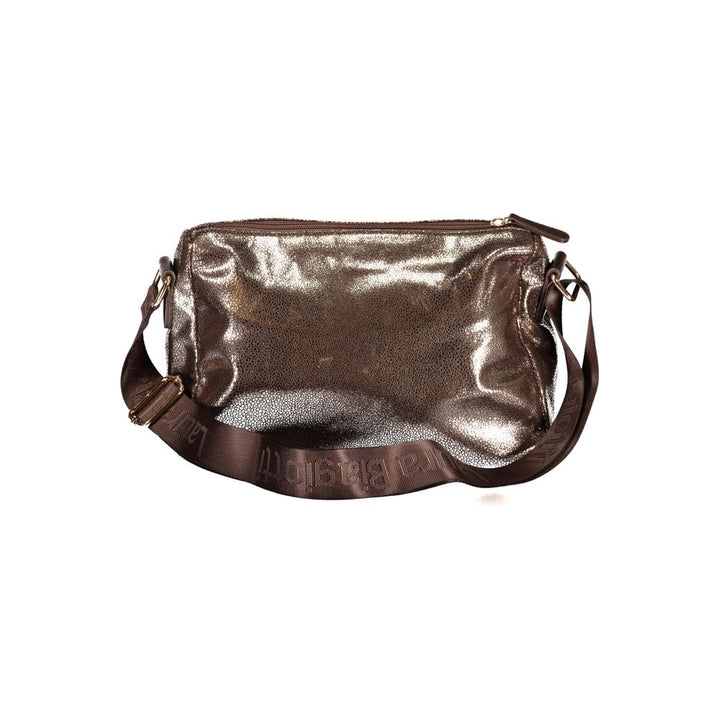 Laura Biagiotti Bronze Polyester Handbag