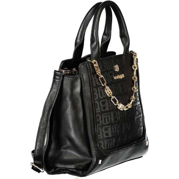 Laura Biagiotti Black Pvc Handbag