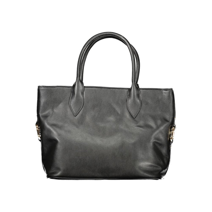 Laura Biagiotti Black Pvc Handbag