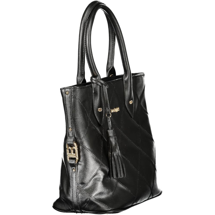Laura Biagiotti Black Pvc Handbag