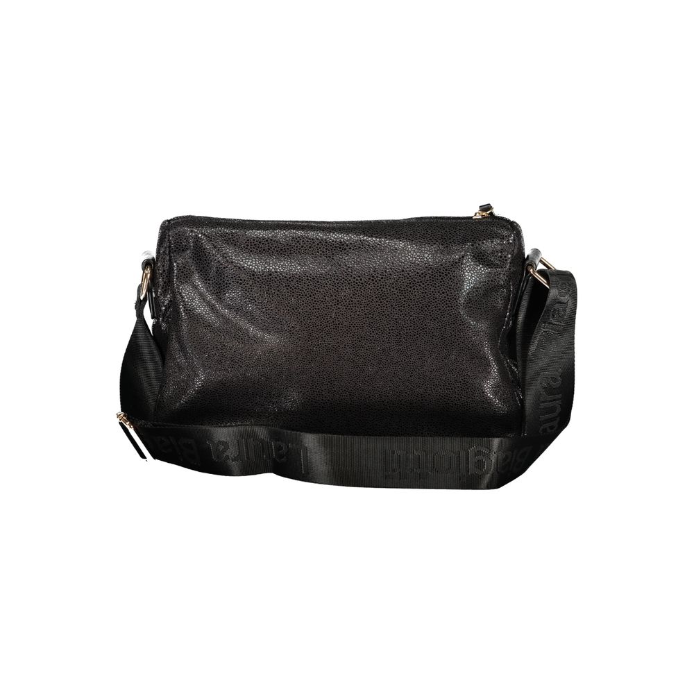 Laura Biagiotti Black Polyester Handbag