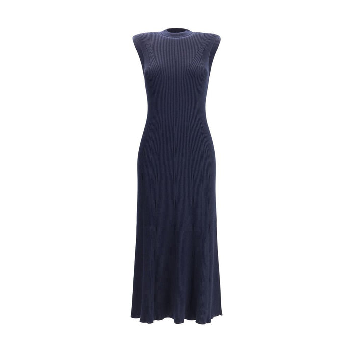 SA SU PHI Ribbed Cashmere Silk Sleeveless Long Dress