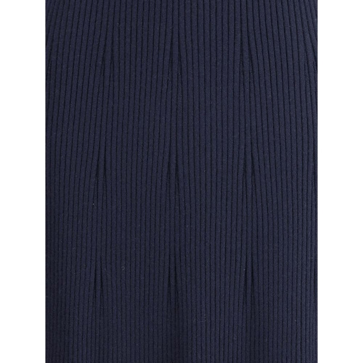 SA SU PHI Ribbed Cashmere Silk Sleeveless Long Dress