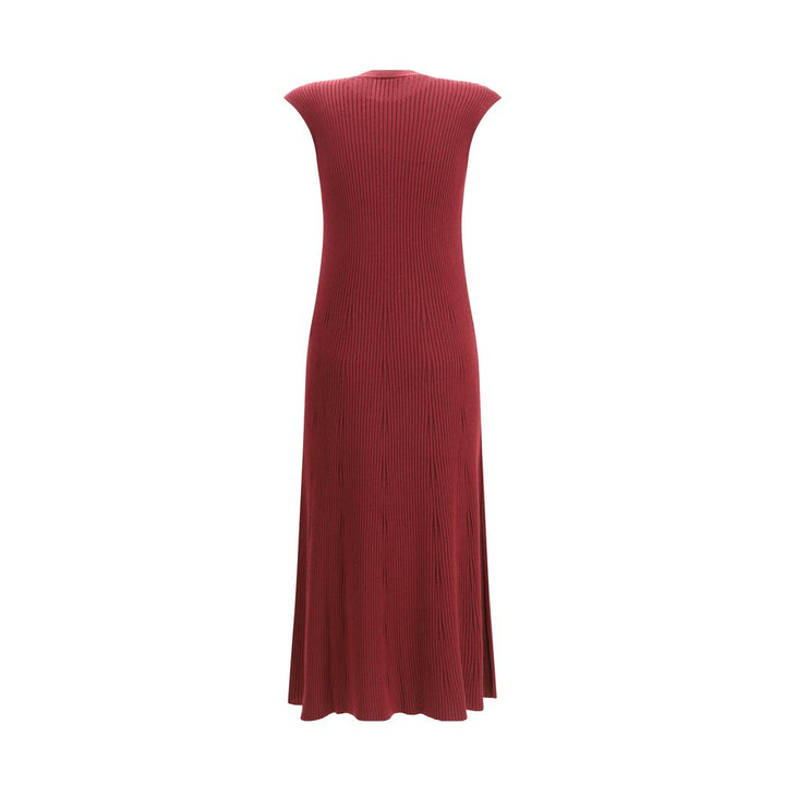 SA SU PHI Ribbed Cashmere Silk Sleeveless Long Dress