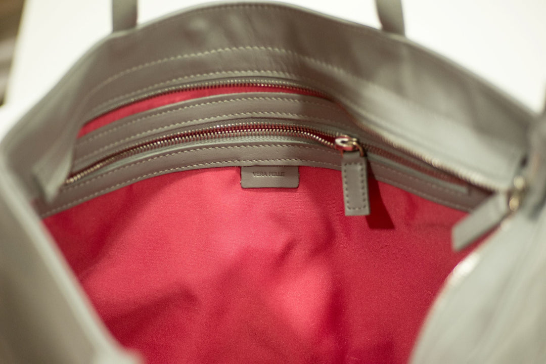 LA ROSE tote bag azzurro-16