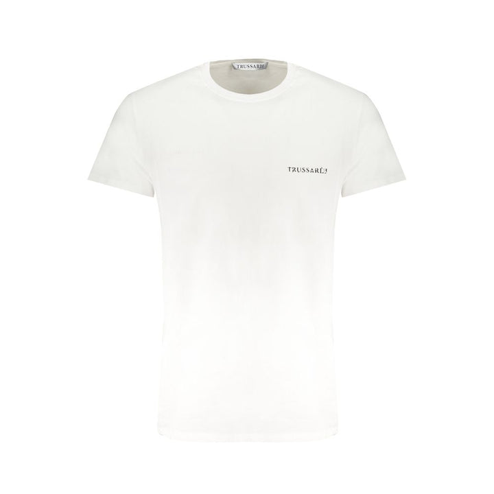 Trussardi White Cotton T-Shirt