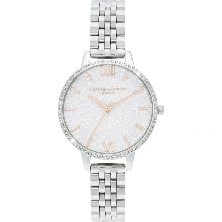 Olivia Burton Silver Stainless Steel Watch