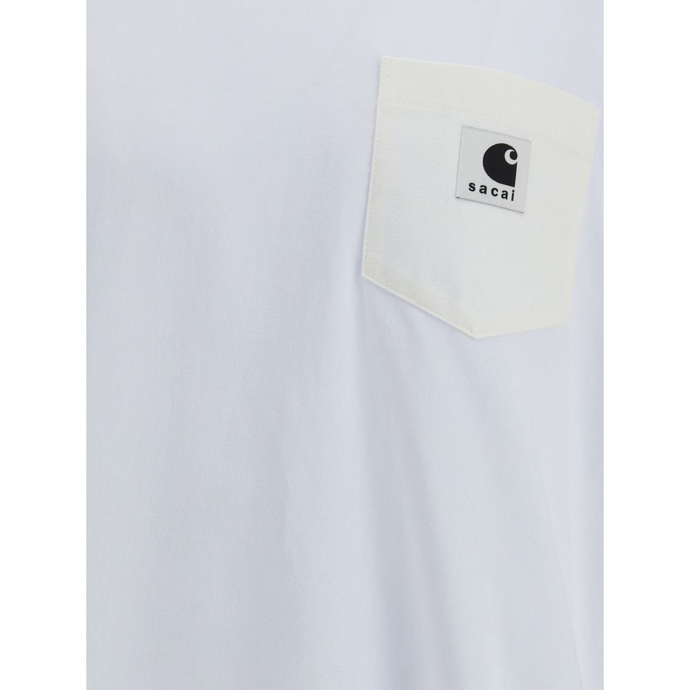 WIP Cotton Jersey T-Shirt by Sacai x Carhartt