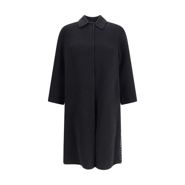 Fabiana Filippi Soft Wool and Cashmere Double Coat