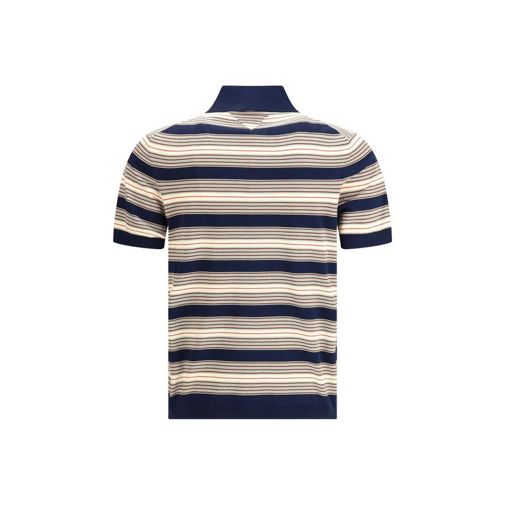 Prada Striped cotton Polo