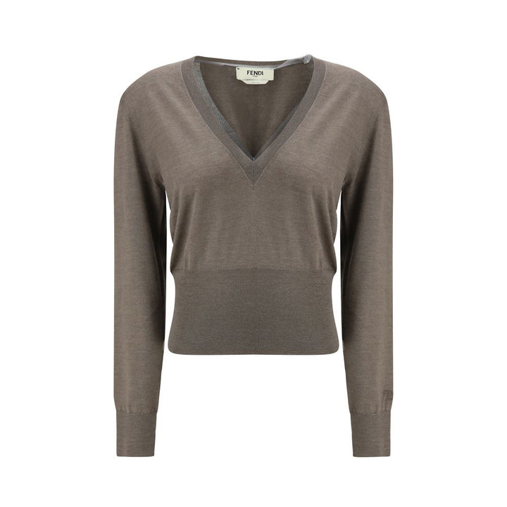 Fendi Cashmere and Silk long-sleeve Sweater