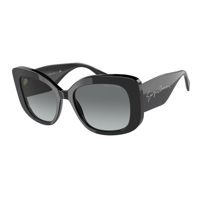 Giorgio Armani Black Acetate Sunglasses