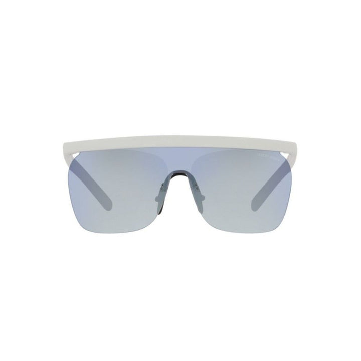 Giorgio Armani White Acetate Sunglasses