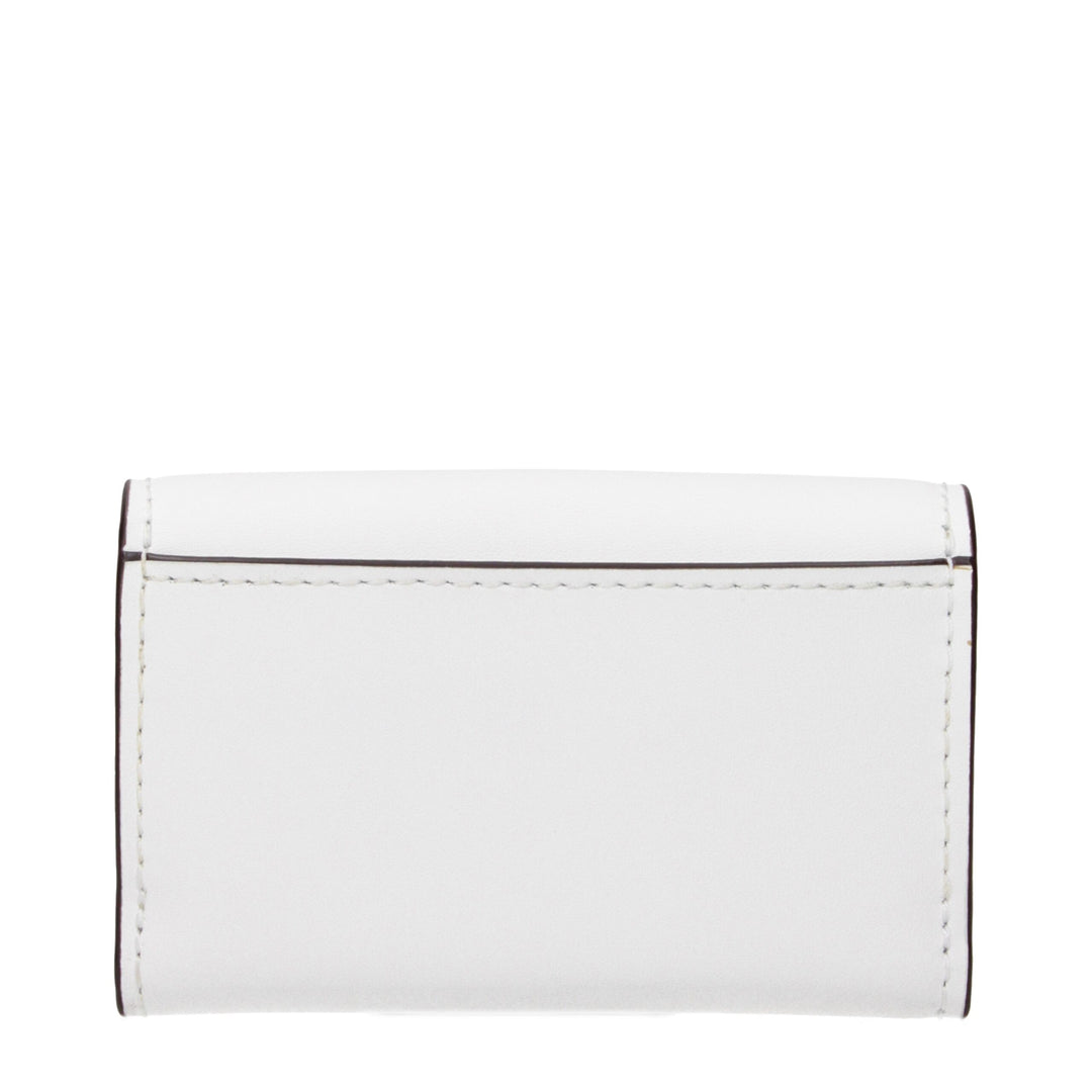Michael Kors White Leather Wallets