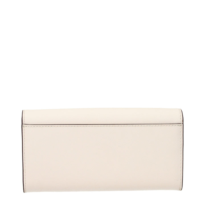 Michael Kors Beige Leather Wallets