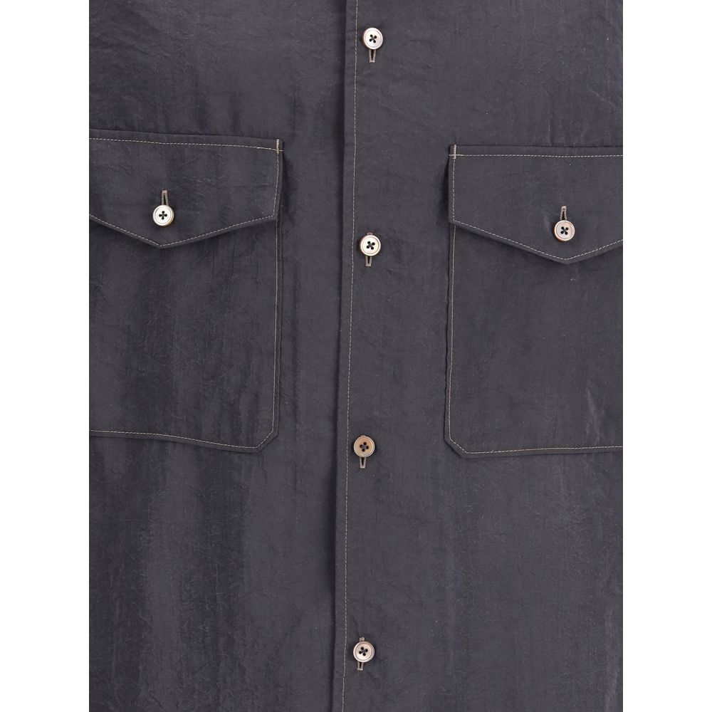 Lemaire Convertible Collar Shirt