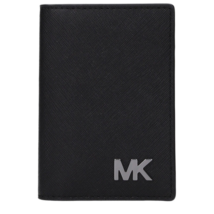Michael Kors Black Fabric Cardholders