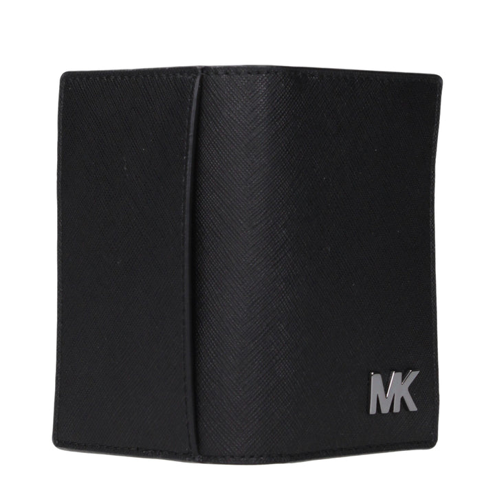 Michael Kors Black Fabric Cardholders