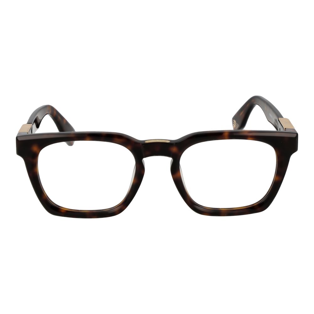 Police Brown Men Glasses Frame