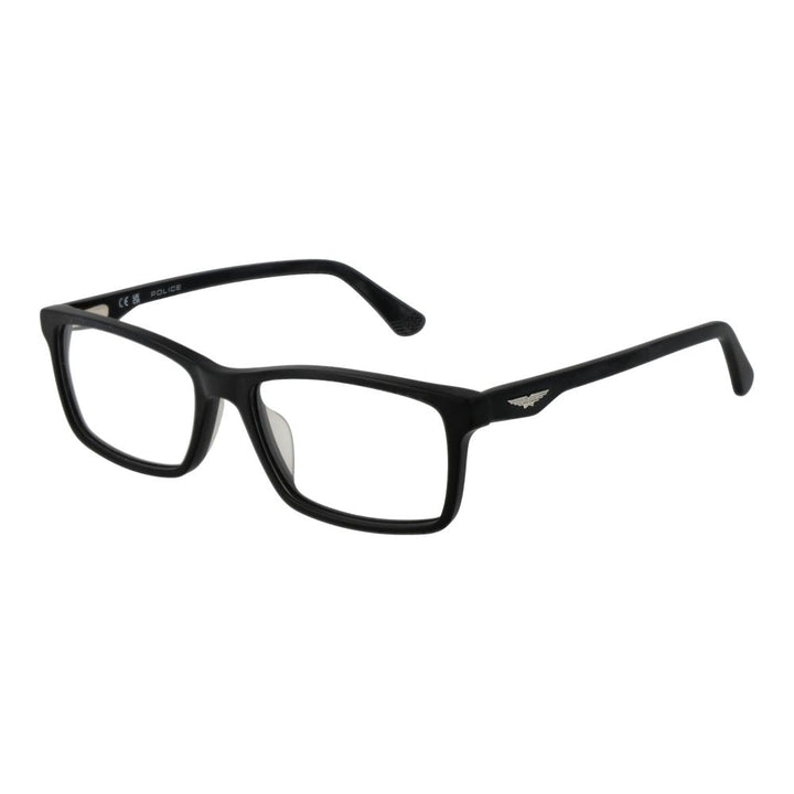 Police Black Men Glasses Frame