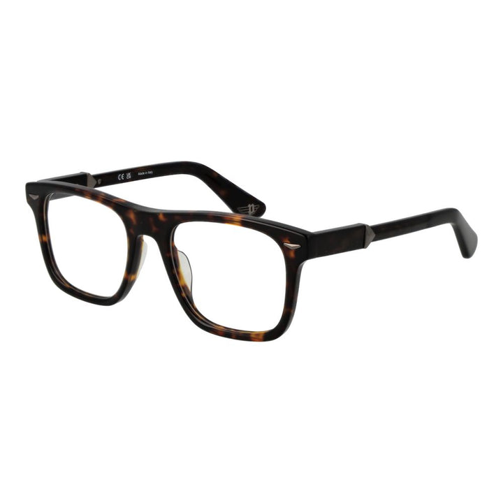 Police Brown Men Glasses Frame