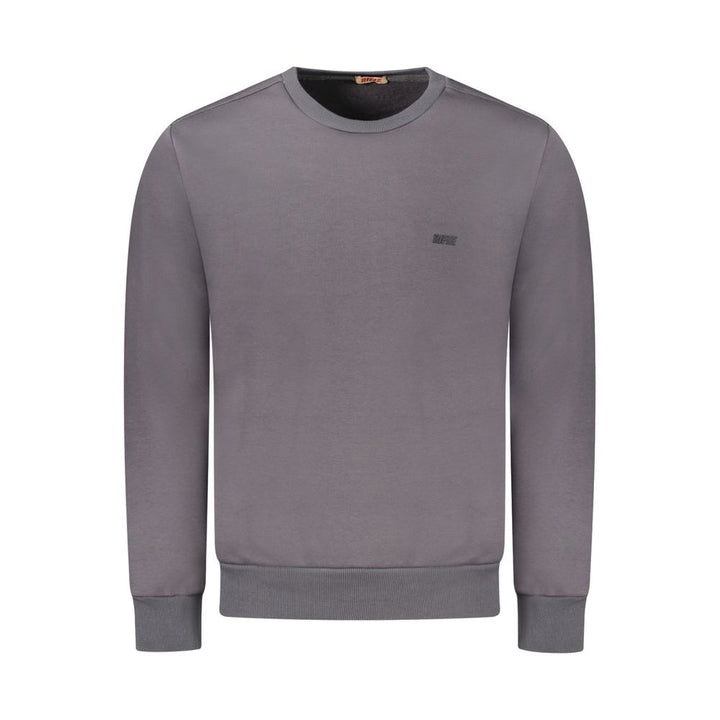 Rifle Gray Cotton Sweatshirt