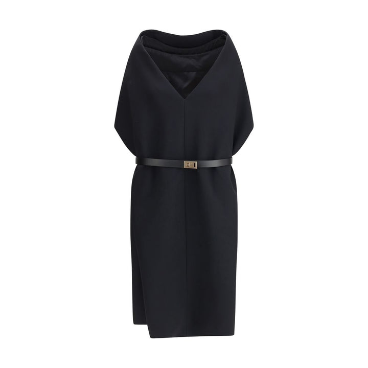 Ferragamo Belted Midi Dress