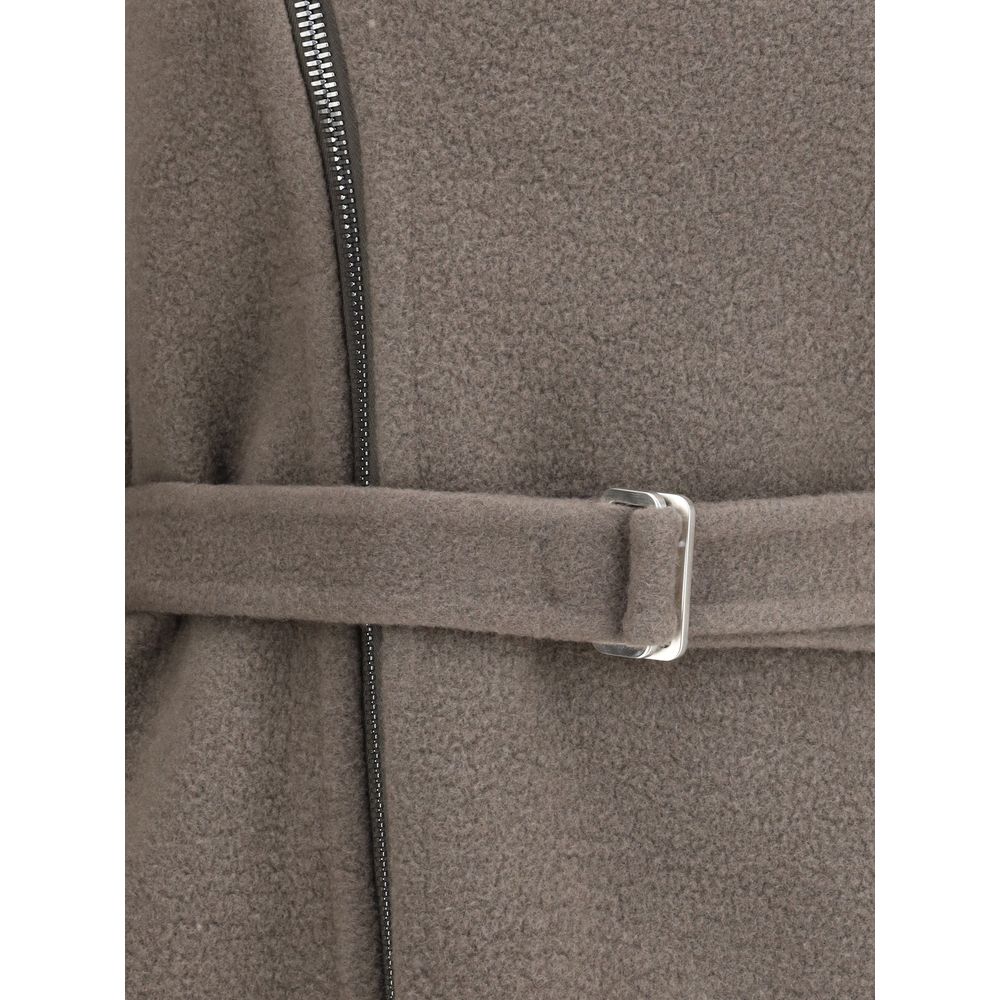 Rick Owens Scarf Flight Jacket