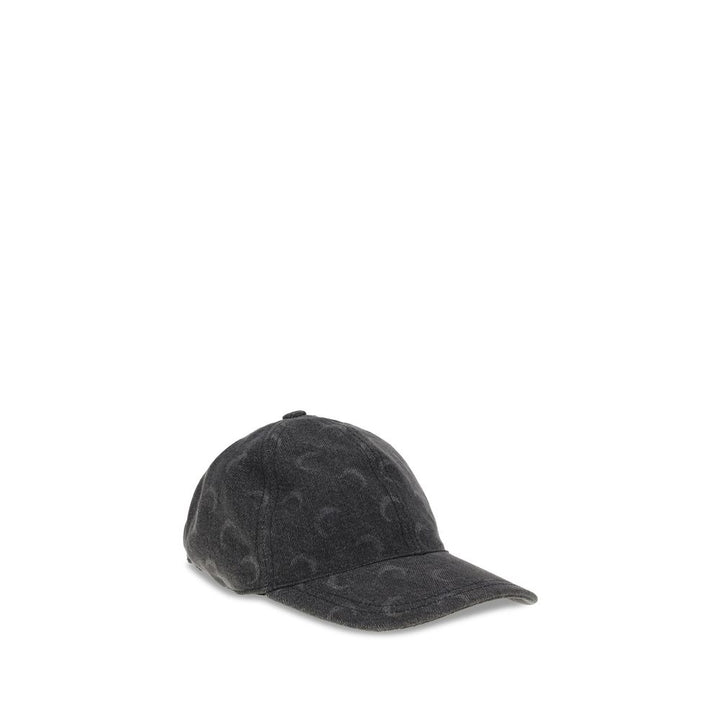 Marine Serre Moon Laser Denim Baseball Hat