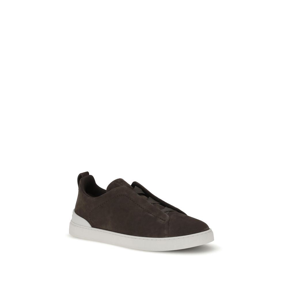 ZEGNA Suede leather Sneakers