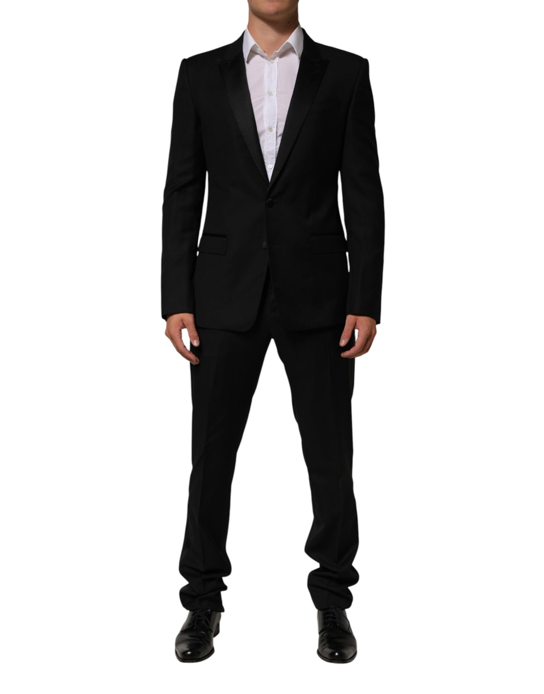 Dolce & Gabbana Black 2 Buttons Jacket Formal 2 Piece Suit