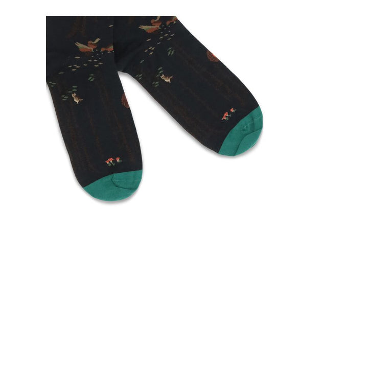 Bonne Maison Nature-inspired pattern Socks