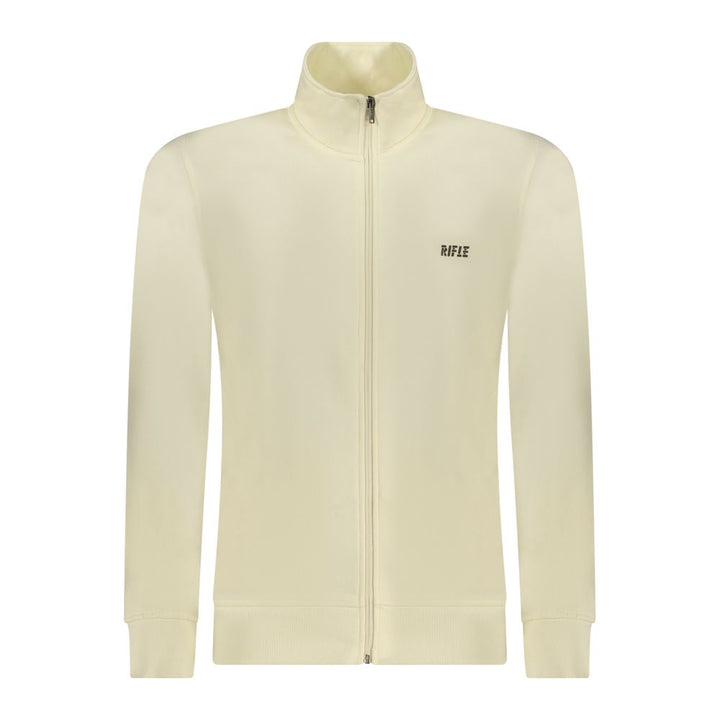 Rifle White Cotton Sweatshirt