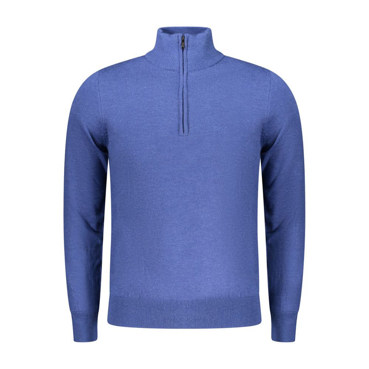 Rifle Blue Wool Sweater