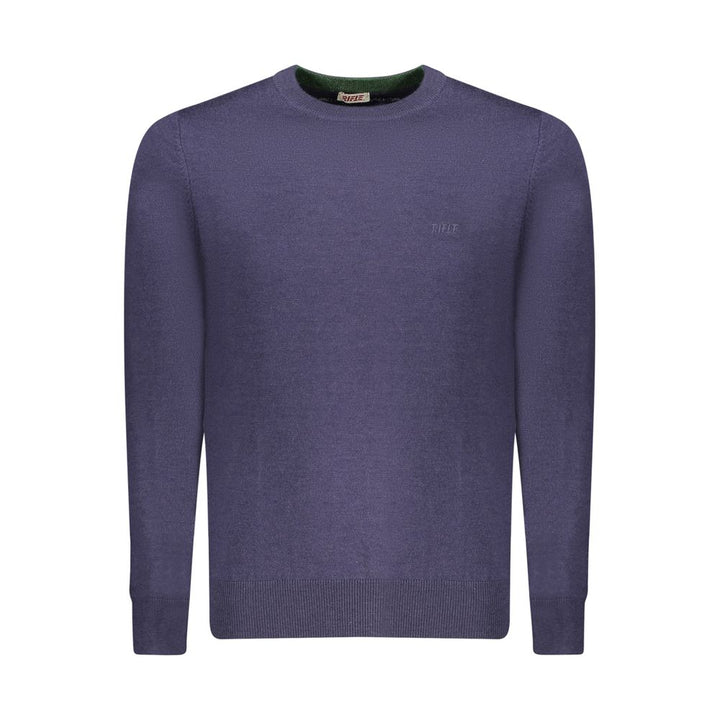 Rifle Blue Wool Sweater