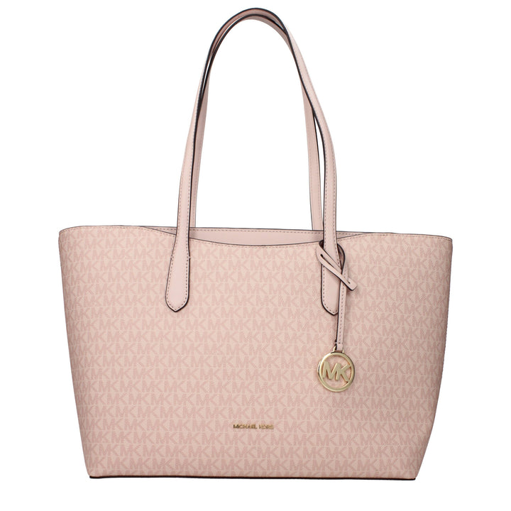 Michael Kors Pink Fabric Shoulder Bags