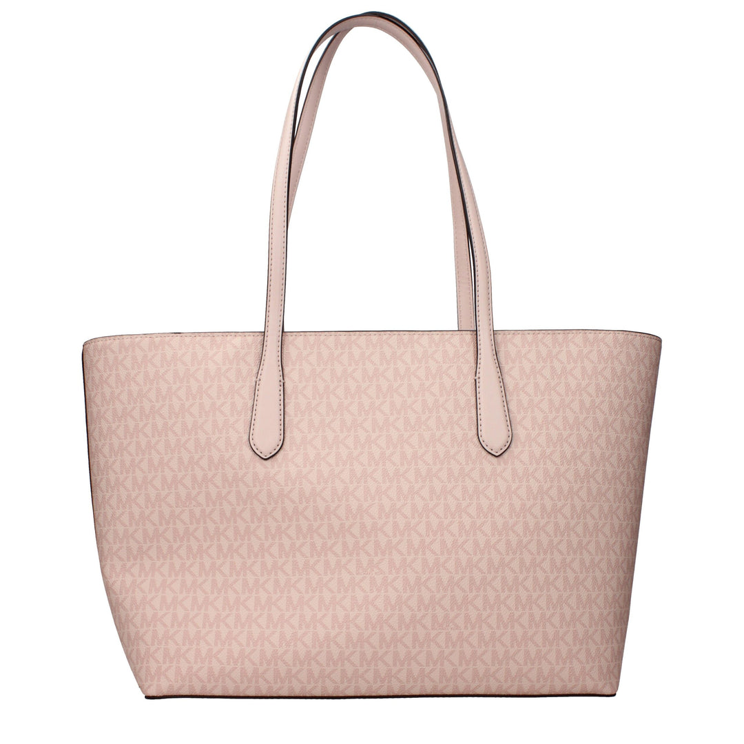 Michael Kors Pink Fabric Shoulder Bags