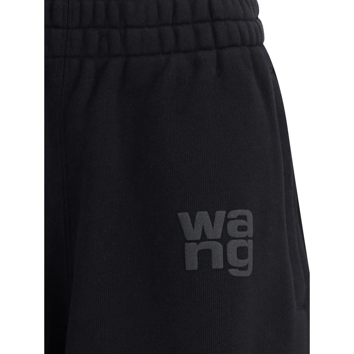 Alexander Wang Puff-Print Logo Sweatpants