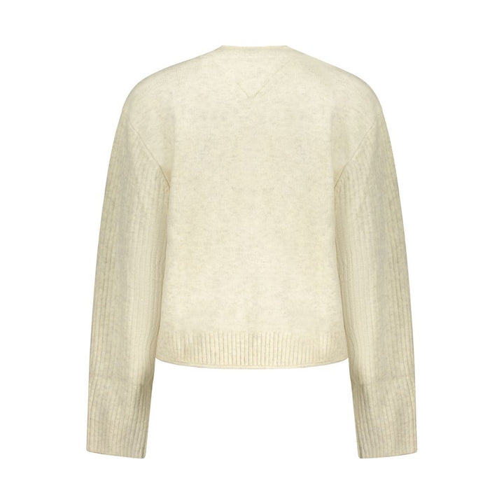 Tommy Hilfiger Beige Wool Sweater