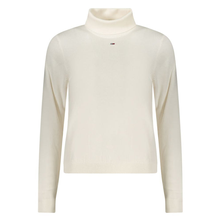 Tommy Hilfiger White Cotton Sweater