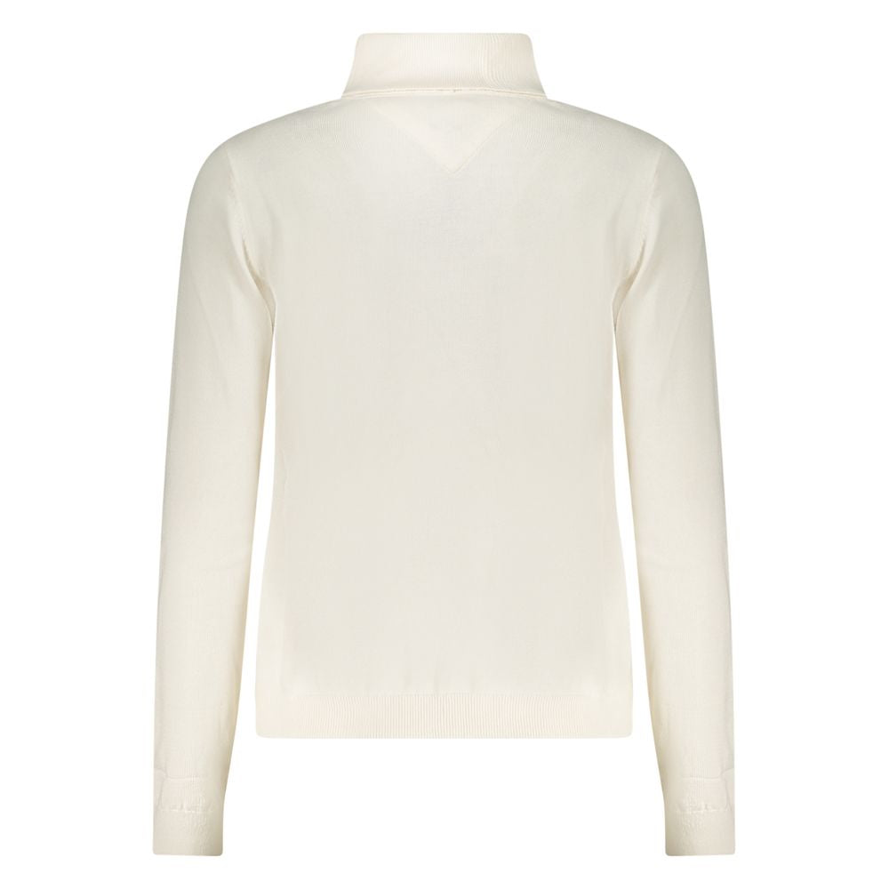 Tommy Hilfiger White Cotton Sweater