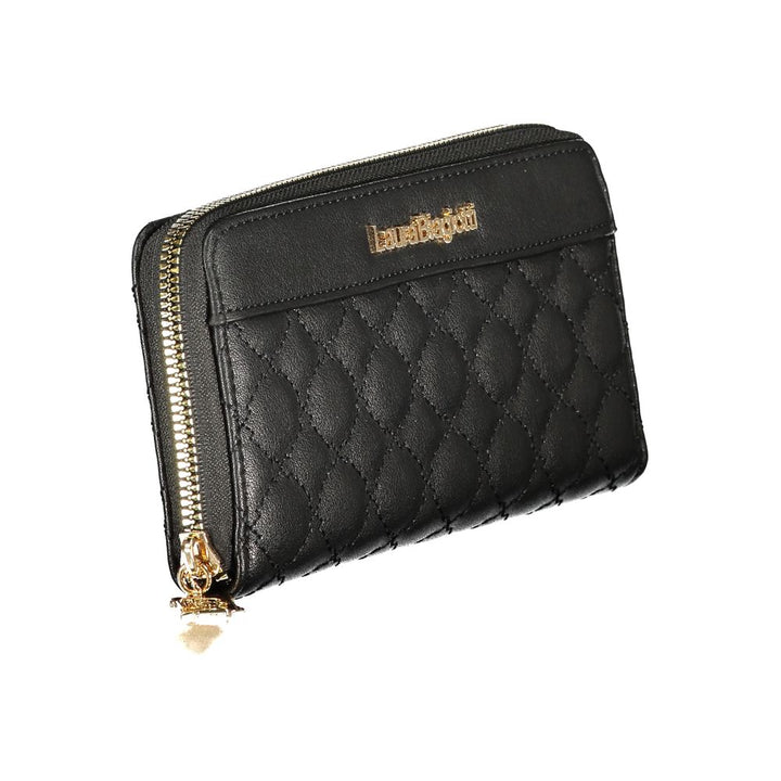 Laura Biagiotti Black Polyethylene Wallet