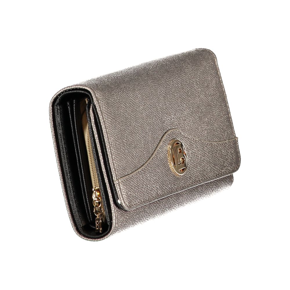 Laura Biagiotti Gray Polyethylene Wallet