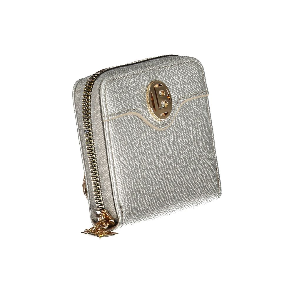 Laura Biagiotti Gray Polyethylene Wallet